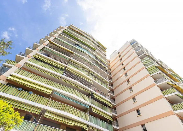 公寓 Loft Style 1 Bdr - Panoramic View Swimming Pool & Garage 昂蒂布