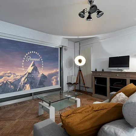 Appartement Loft Style 1 Bdr - Panoramic View Swimming Pool & Garage