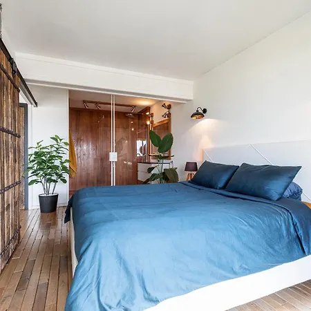 Loft Style 1 Bdr - Panoramic View Swimming Pool & Garage 昂蒂布