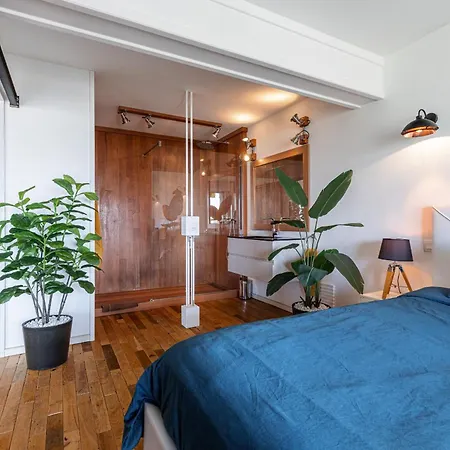 Loft Style 1 Bdr - Panoramic View Swimming Pool & Garage Daire Antibes