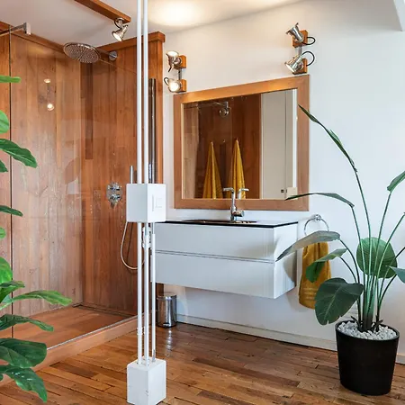 Loft Style 1 Bdr - Panoramic View Swimming Pool & Garage Daire *