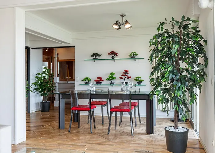 Loft Style 1 Bdr - Panoramic View Swimming Pool & Garage * Antibes