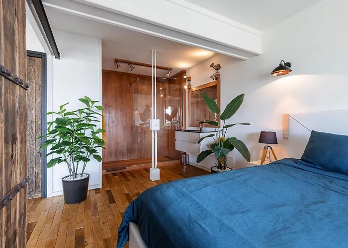 Loft Style 1 Bdr - Panoramic View Swimming Pool & Garage Appartement Antibes