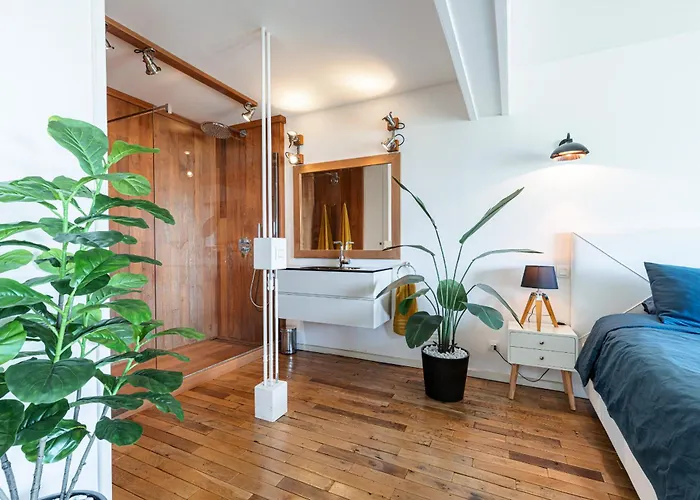 Loft Style 1 Bdr - Panoramic View Swimming Pool & Garage Appartement